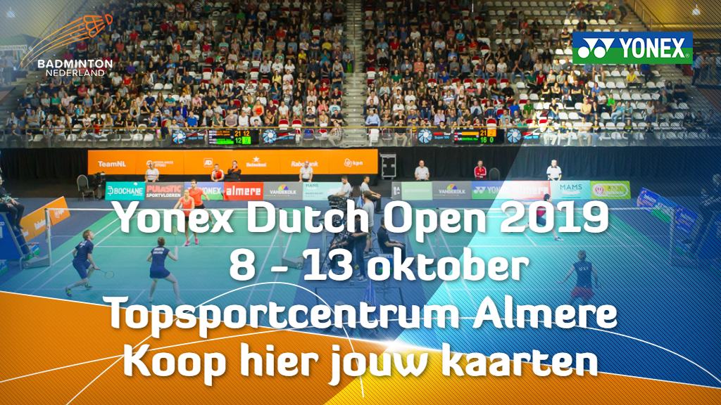 Yonex Dutch Open 2019