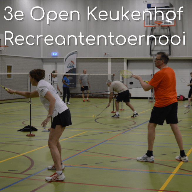 3de Open Keukenhof Recreantentoernooi 2018